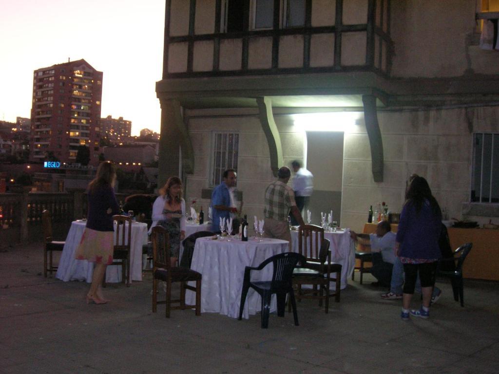 B&B Patrimonial Little Castle Vina del Mar Buitenkant foto